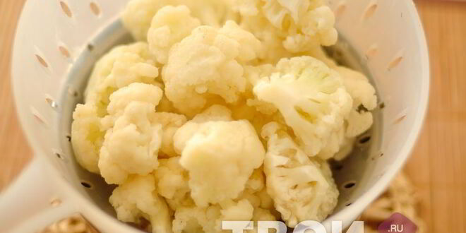 Рецепт мясной запеканки с цветной капустой