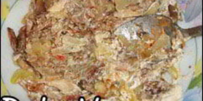 Рецепт острой картофельной запеканки с курицей, сосисками и перцем чили