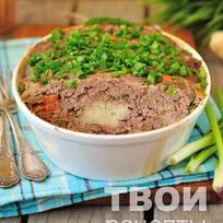 Мясная запеканка