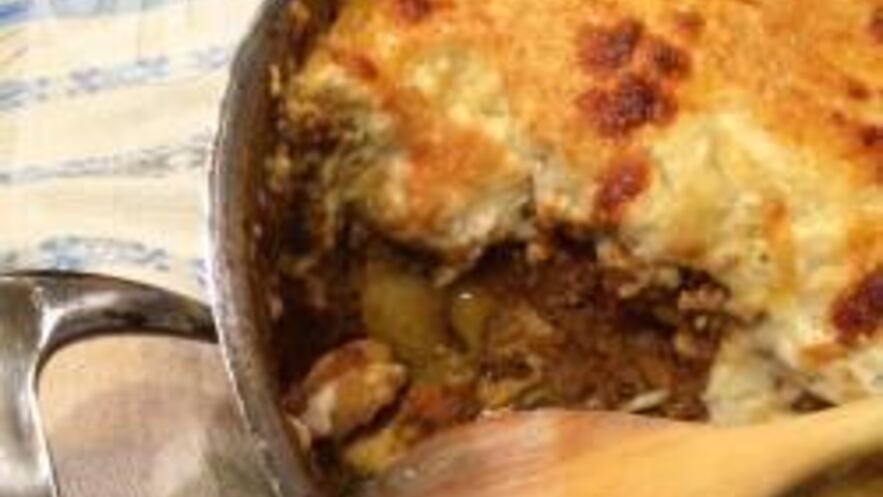 Рецепт пастицио — греческой макаронной запеканки с фаршем