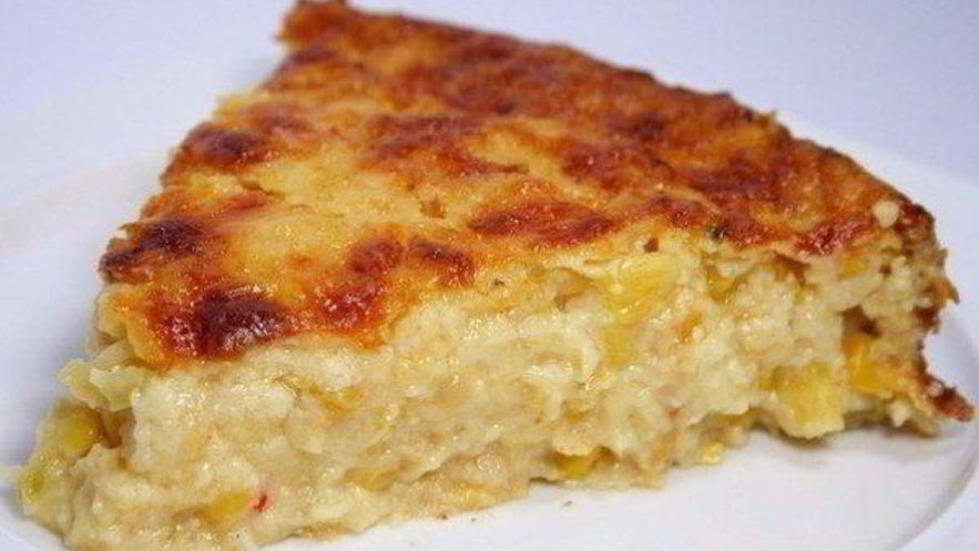 Рецепт рисовой запеканки с грушей