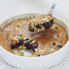 Рецепт Творожной запеканки с вишней