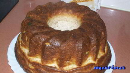 Рецепт Творожной запеканки с яблоками