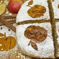 Рецепт Творожно-яблочной запеканка с ароматом корицы