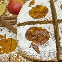 Рецепт Творожно-яблочной запеканка с ароматом корицы