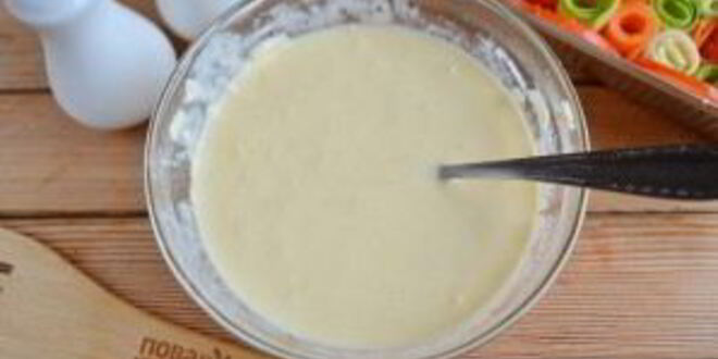 Рецепт волшебной овощной запеканки