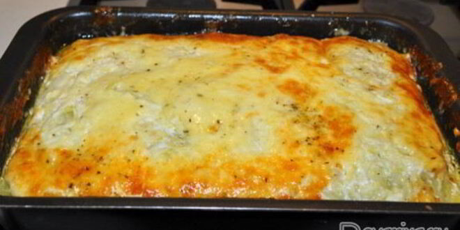 Рецепт запеканки из фарша с картофелем, кабачком и сыром