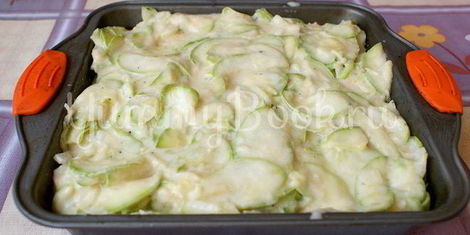 Рецепт запеканки из кабачков