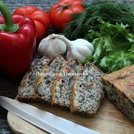 Рецепт Запеканки из киноа с лесными грибами и болгарским перцем