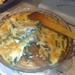 Рецепт Запеканки из спаржевой фасоли