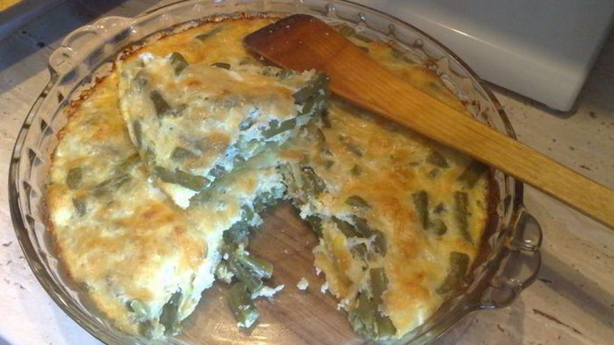 Рецепт запеканки из спаржевой фасоли