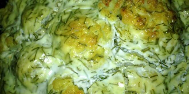 Рецепт запеканки из цветной капусты с брокколи