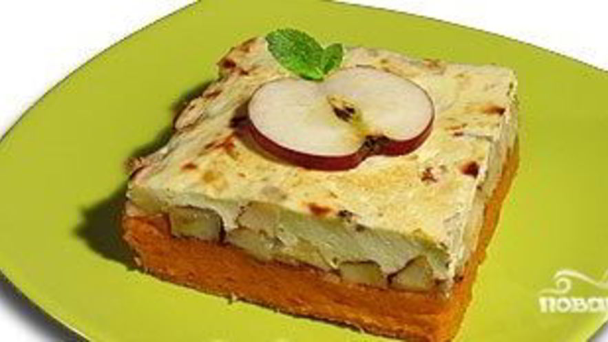 Рецепт запеканки из тыквы и яблок