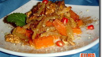 Рецепт Запеканки из тыквы с яблоками в духовке