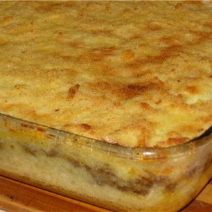 Рецепт Запеканки картофельной с вареным мясом