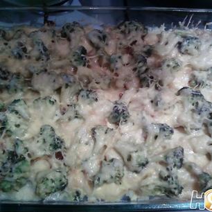 Рецепт Запеканки рыбной с брокколи