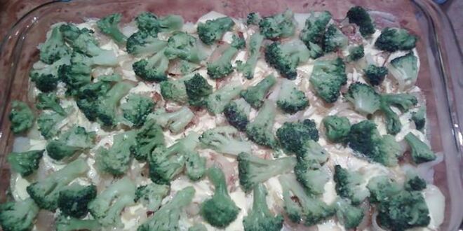 Рецепт запеканки рыбной с брокколи