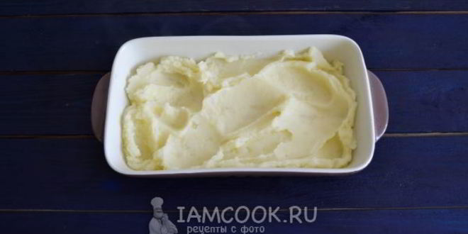 Рецепт запеканки с сосисками и картофелем в духовке