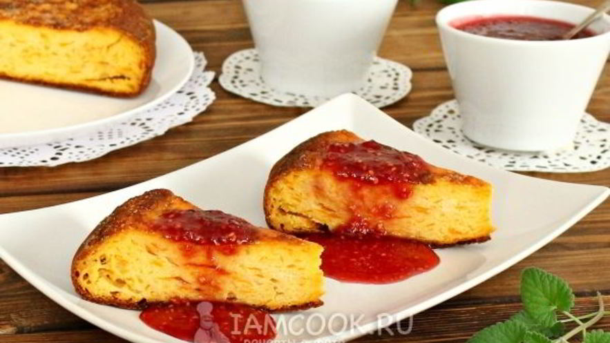 Рецепт запеканки творожно-тыквенная в мультиварке