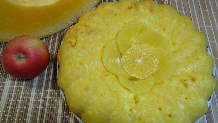 Рецепт запеканки творожно тыквенная