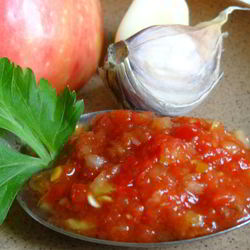 Рецепт Аджики из кабачков на зиму