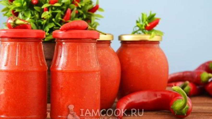Рецепт аджики из перца