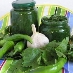 Рецепт Аджики из петрушки на зиму