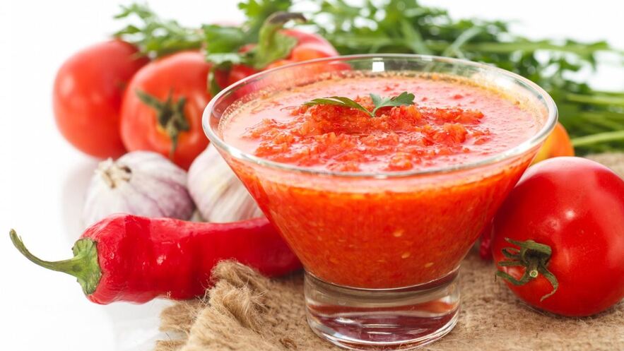 Рецепт аджики из помидор с болгарским перцем на зиму