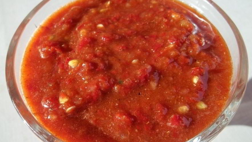 Рецепт аджики из помидоров