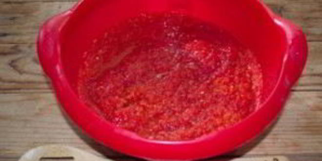 Рецепт аджики из сладкого перца