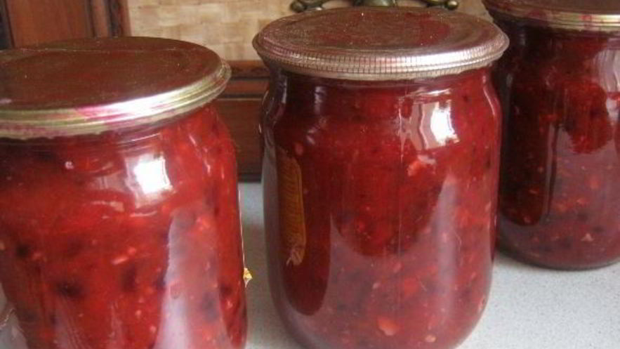 Рецепт аджики из слив на зиму