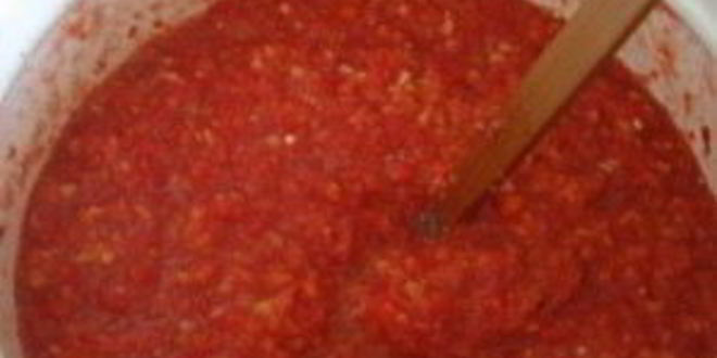 Рецепт аджики из свежих помидоров