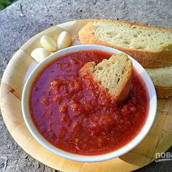 Рецепт Аджики из томатной пасты