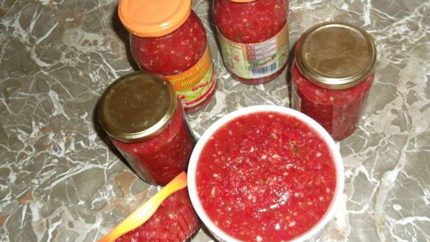 Рецепт аджики кавказской, классической