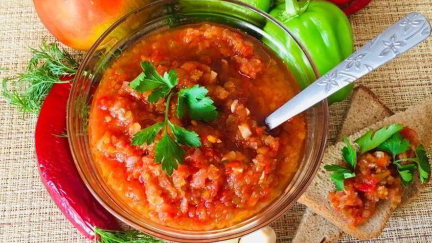 Рецепт аджики мягкой
