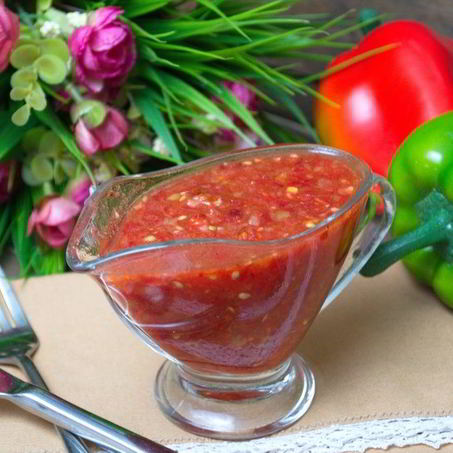 Рецепт Аджики на зиму без яблок