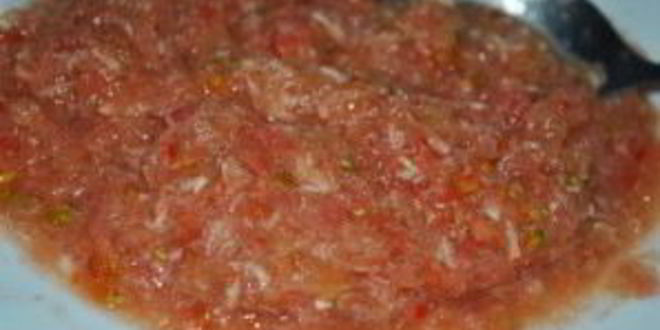 Рецепт аджики с хреном без варки