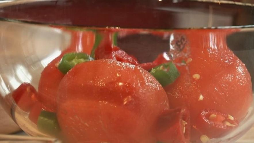 Рецепт аджики с кинзой