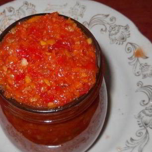 Рецепт Аджики с морковью и перцем