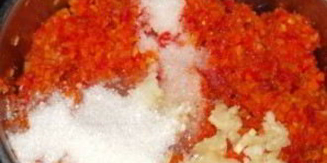 Рецепт аджики с морковью и перцем