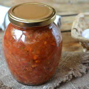 Рецепт Аджики с морковью и помидорами