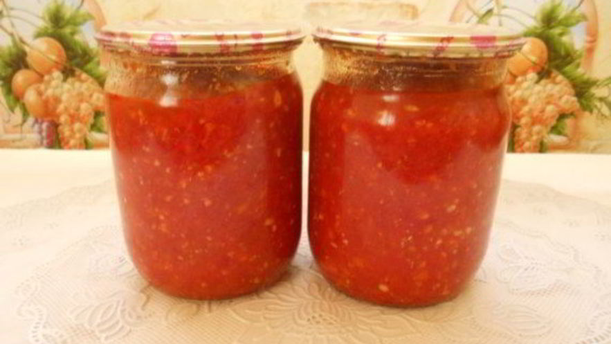 Рецепт аджики сладкой