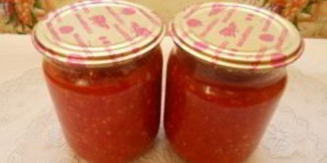 Рецепт аджики сладкой