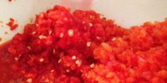 Рецепт аджики сырой на зиму