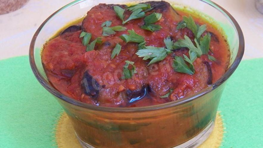 Рецепт баклажанов в аджике на зиму