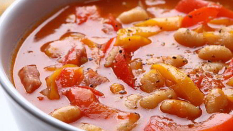 Рецепт фасоли в домашней аджике