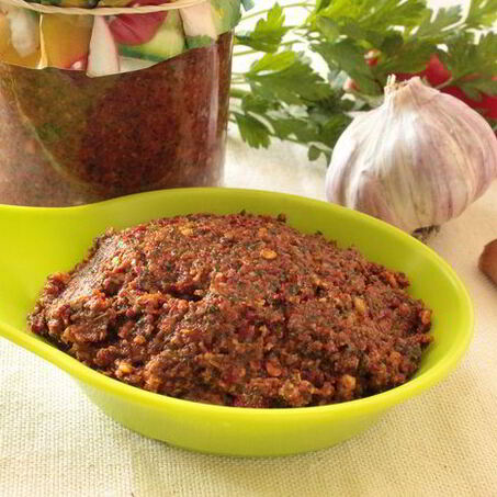 Рецепт Кавказской аджики