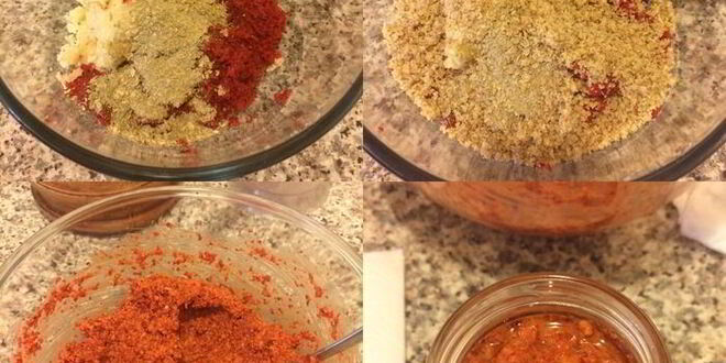 Рецепт красной аджики