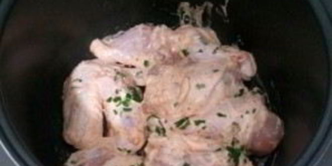 Рецепт курицы с аджикой в мультиварке