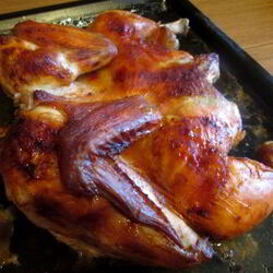Рецепт Курицы в духовке с аджикой